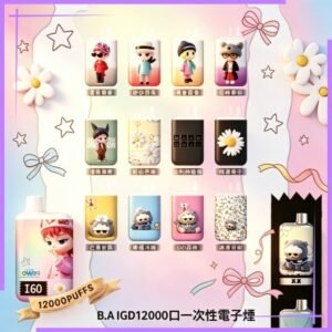 B.A IGD12000口拋棄式一次性電子煙