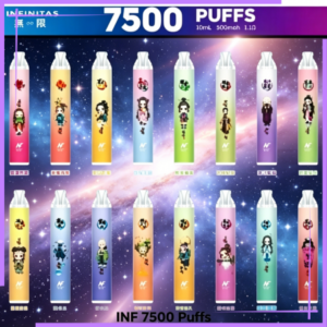 INF 無限× 鬼滅之刃聯名限定款7500 Puffs 拋棄式電子煙