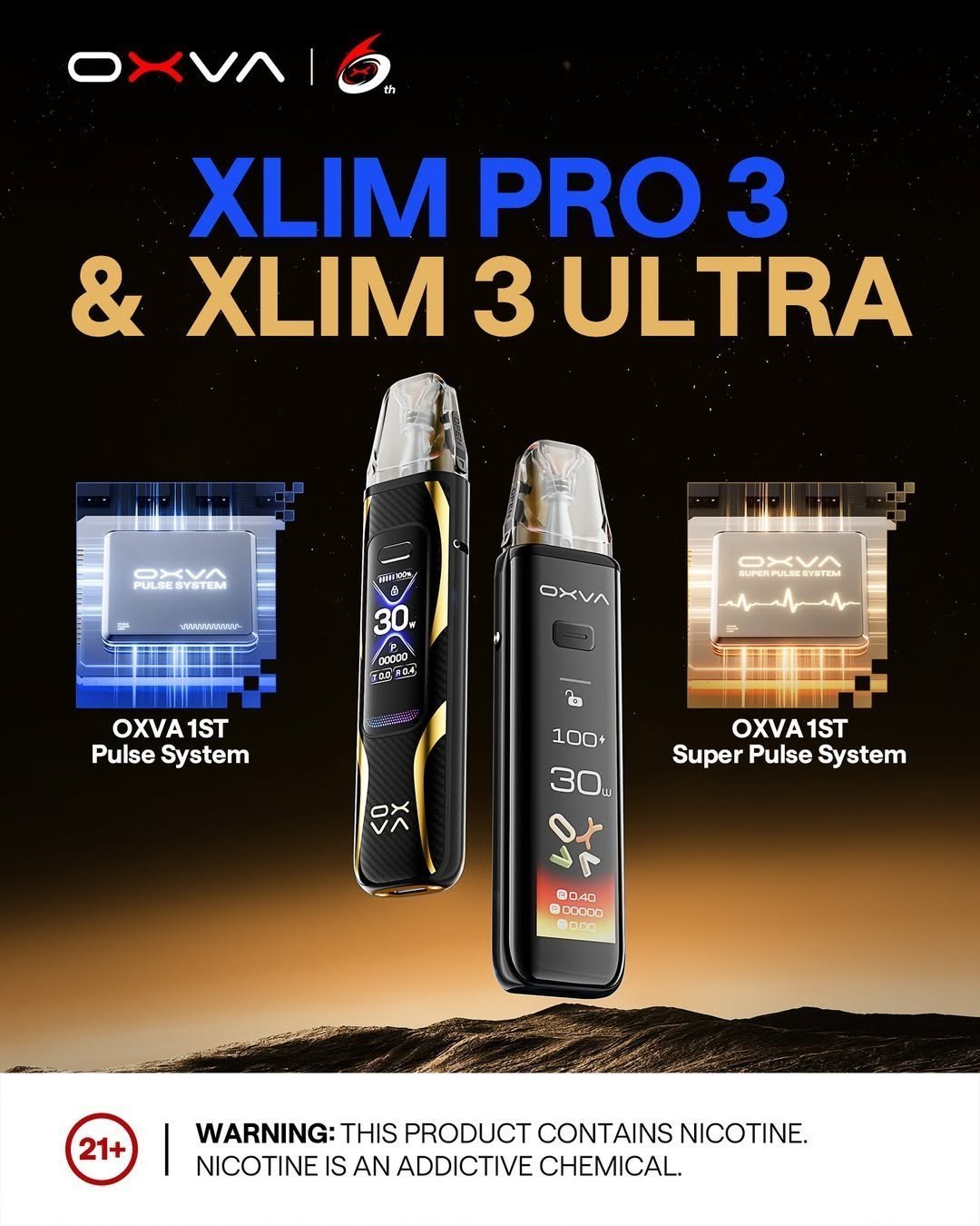 OXVA XLIM PRO 3小蠻牛三代電子煙主機·煙彈空倉:圖片 3